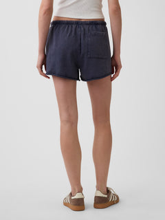 3.5" VintageSoft Terry Relaxed Sweat Shorts - Tapestry navy blue wash