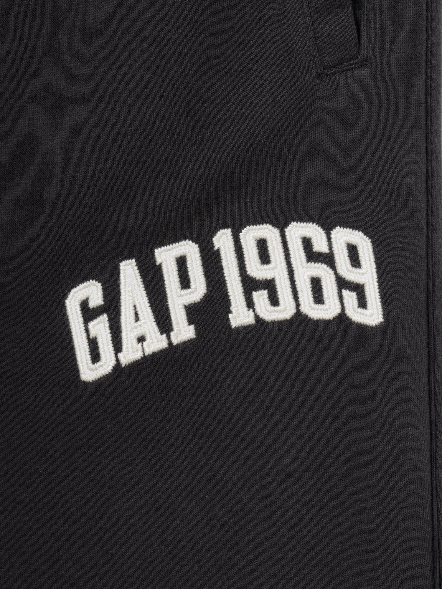 French Terry Baggy Gap 1969 Logo Sweat Pants - moonless night