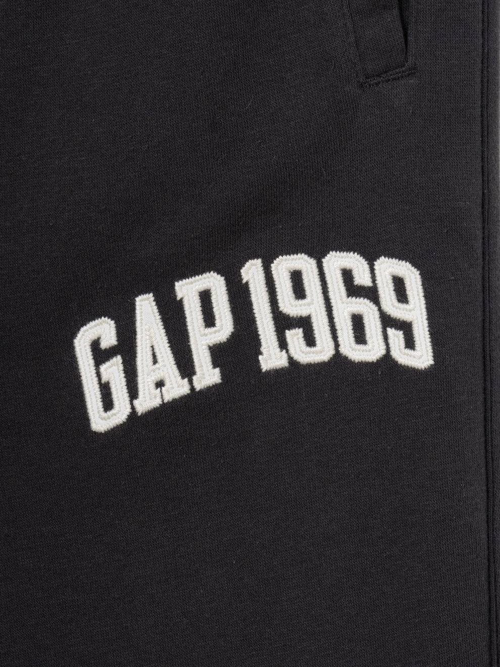French Terry Baggy Gap 1969 Logo Sweat Pants - moonless night