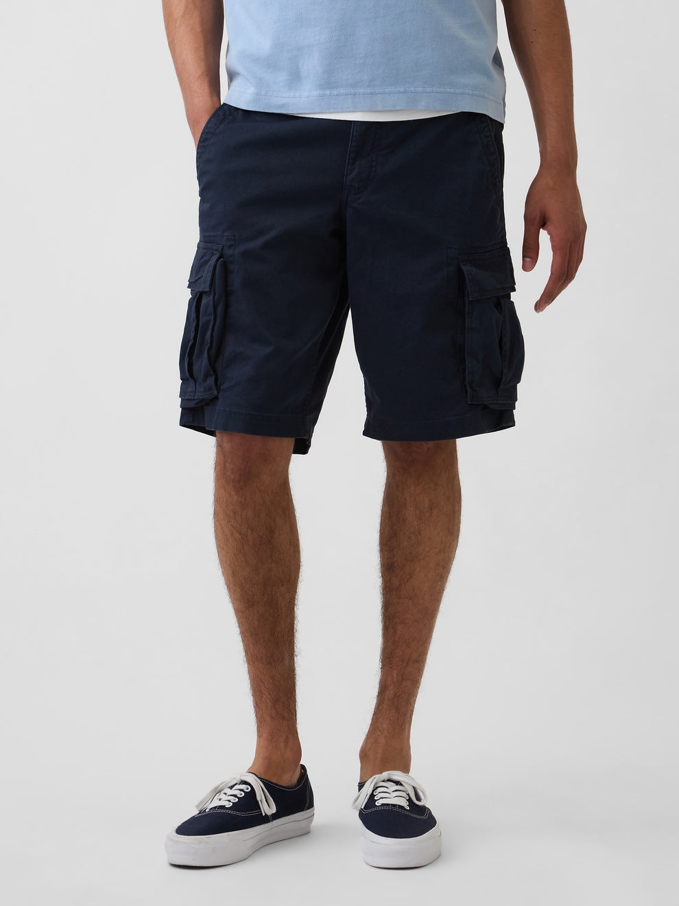 11" Relaxed Cargo Shorts - Dark night