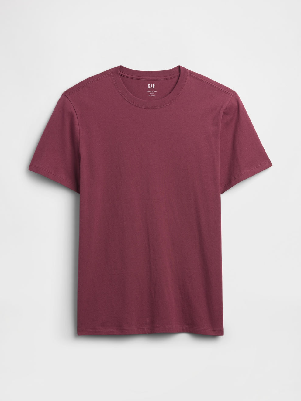 Everyday Soft Crewneck T-Shirt - PLUM HEATHER 669