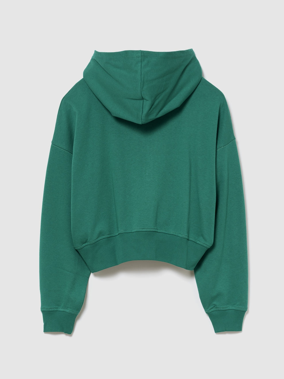 French Terry Oversized Gap Logo Zip Hoodie - BAIZE GREEN 421