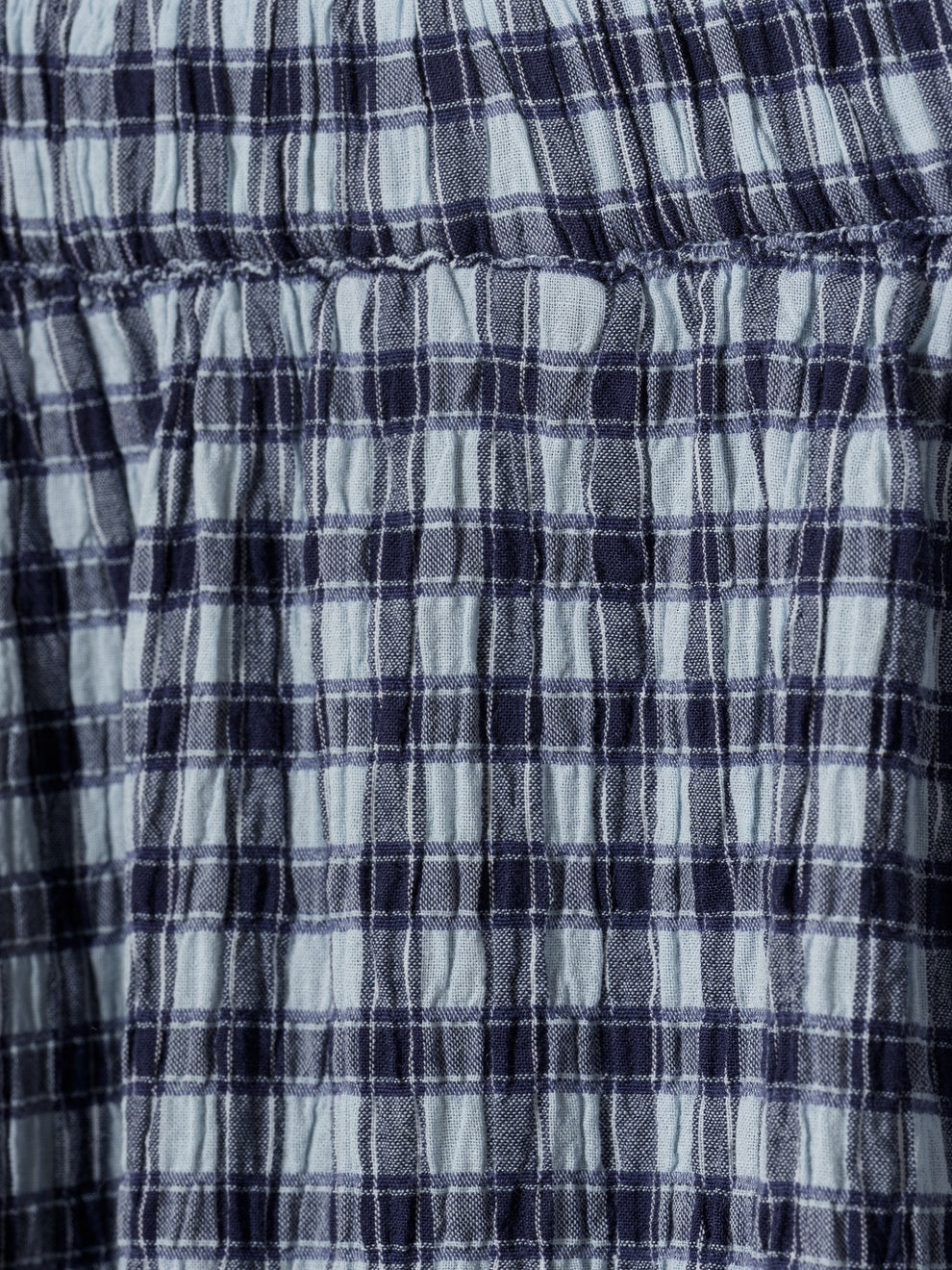 Gingham Maxi Skirt - MAXI GINGHAM S:151BLGH