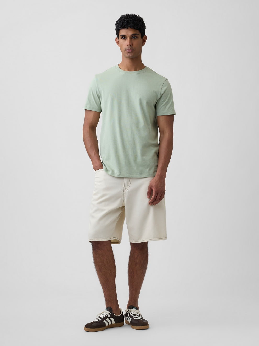 Everyday Soft Crewneck T-Shirt - Desert sage