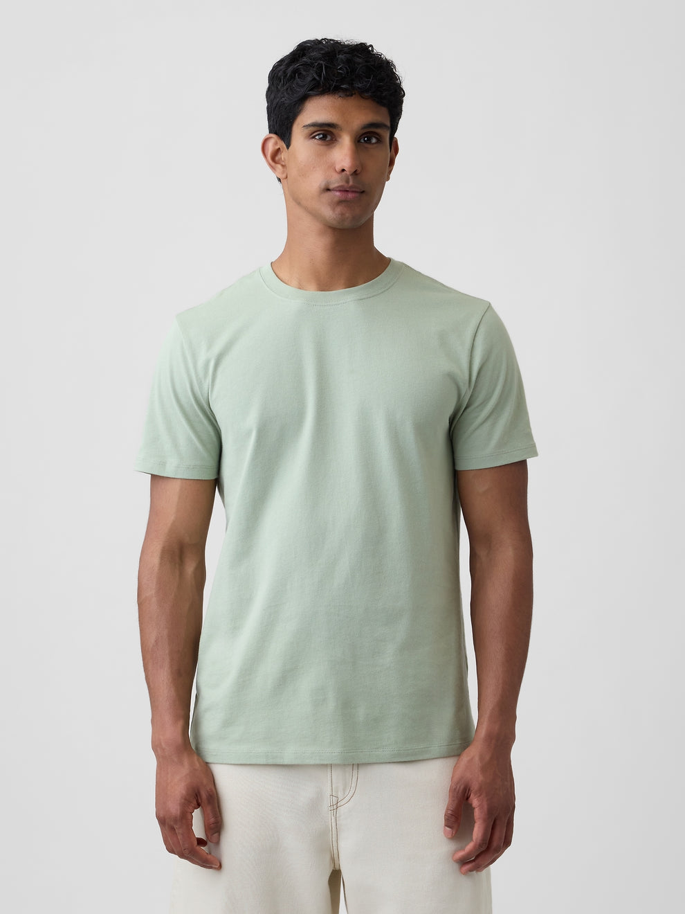Everyday Soft Crewneck T-Shirt - Desert sage