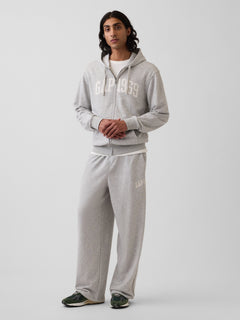 French Terry Baggy Gap 1969 Logo Sweat Pants - light heather gray