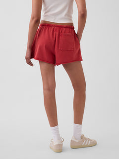 3.5" VintageSoft Terry Relaxed Sweat Shorts - Chakra red