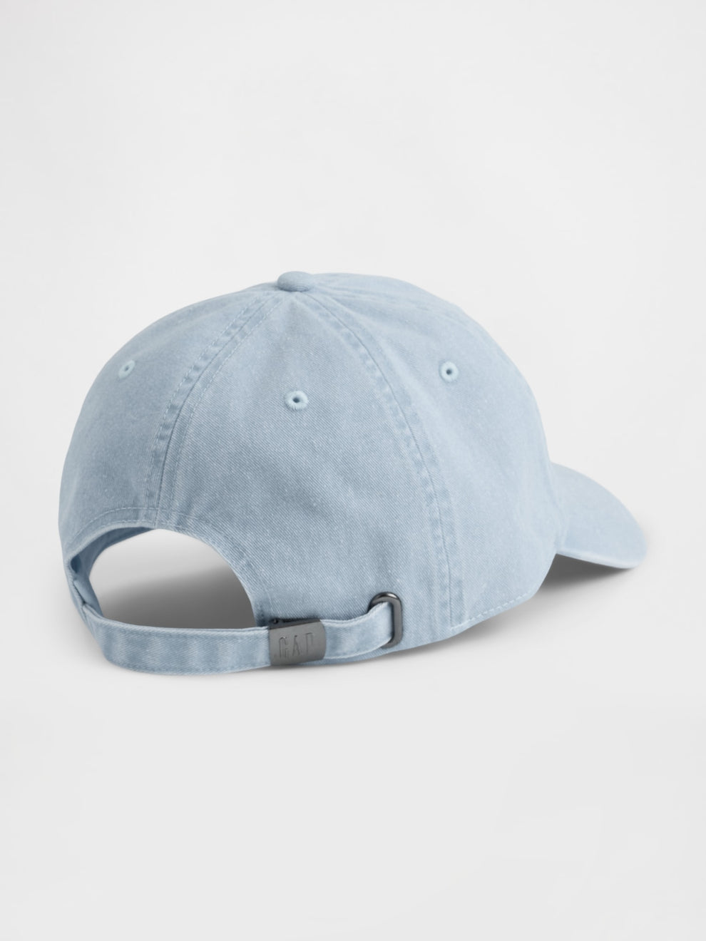 Washed Logo Baseball Hat - Sail blue