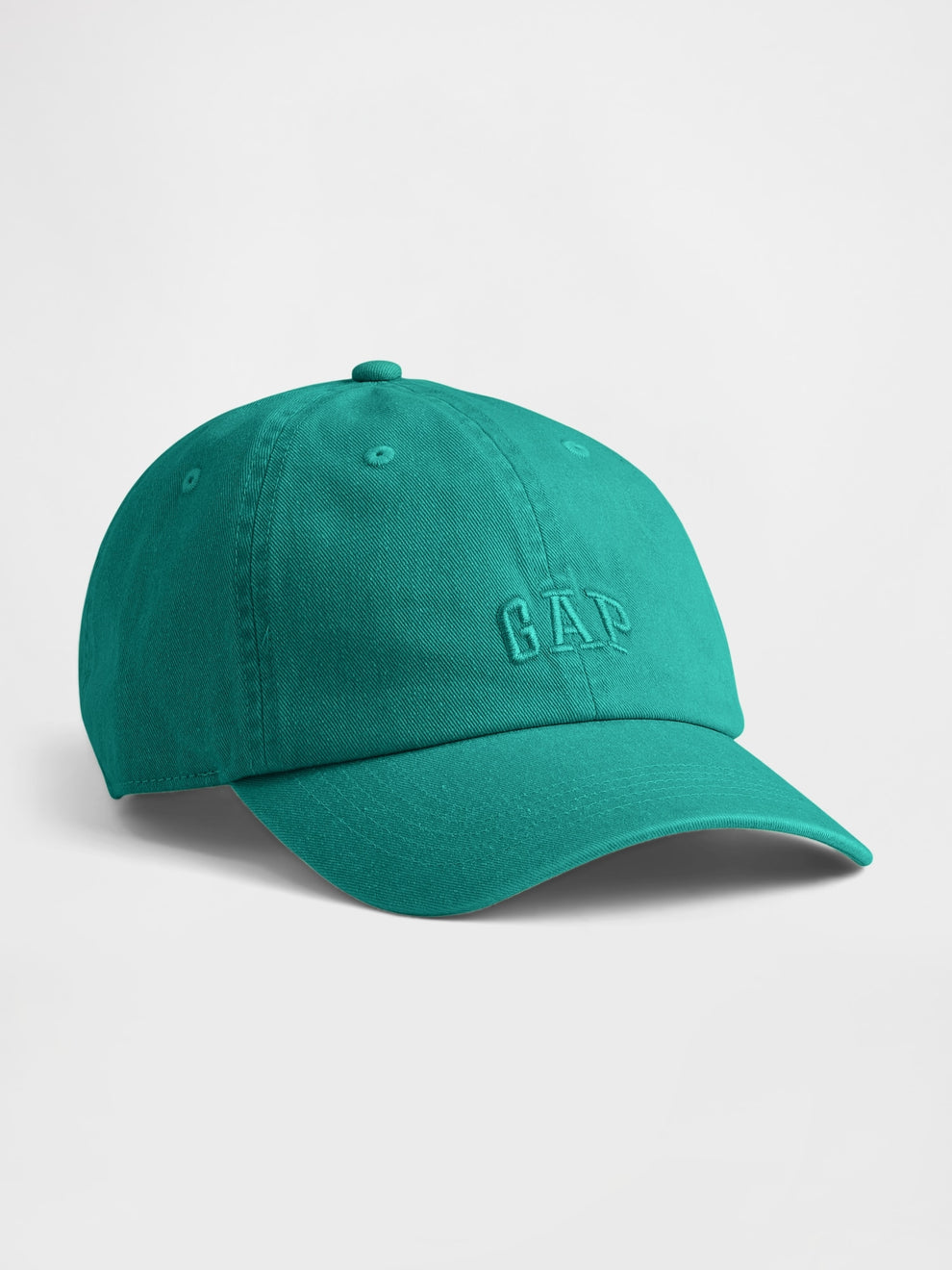 Washed Logo Baseball Hat - Baize green