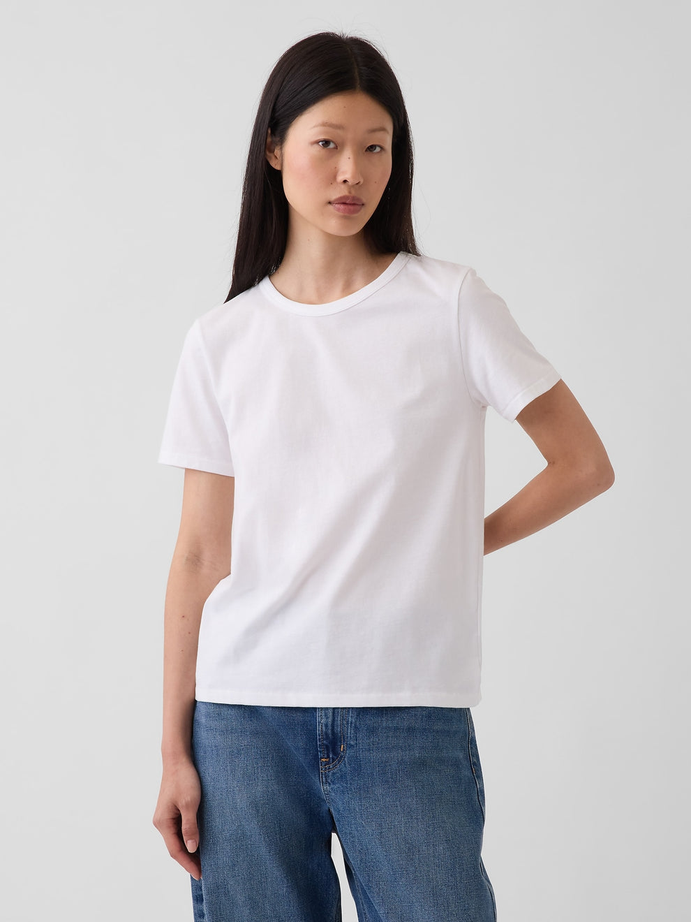 Organic Cotton VintageSoft T-Shirt - Fresh white