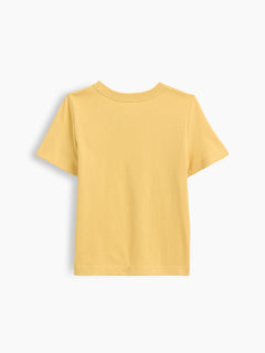 Gap Baby & Toddler Mix & Match Pocket T-Shirt in French almond, product-only back view