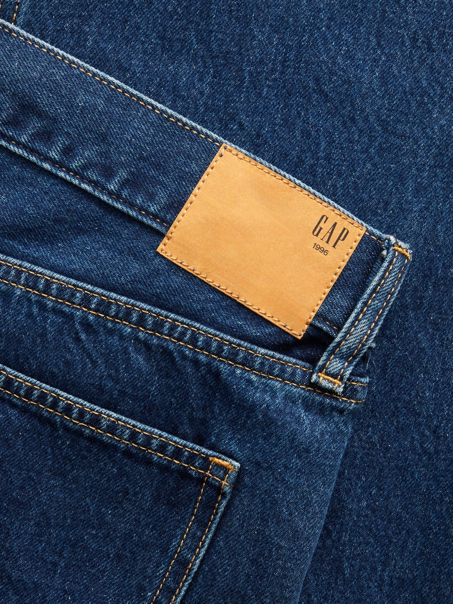 The Hailey Low Rise Loose Jean - Medium Indigo