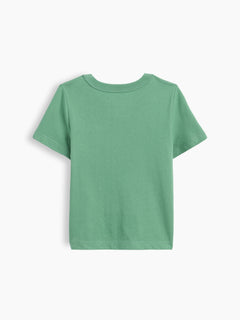 Gap Baby & Toddler Mix & Match Pocket T-Shirt in Arctic green, product-only back view