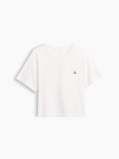 Gap Baby & Toddler Oversized T-Shirt in New off white, product-only front view