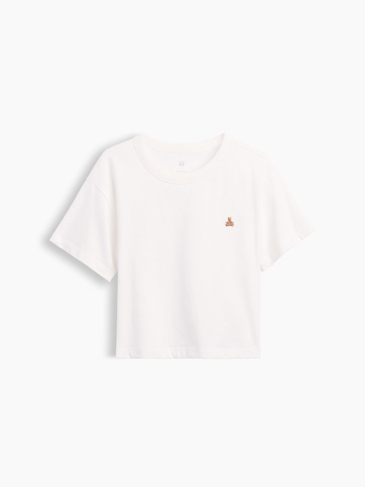 Gap Baby & Toddler Oversized T-Shirt in New off white, product-only front view