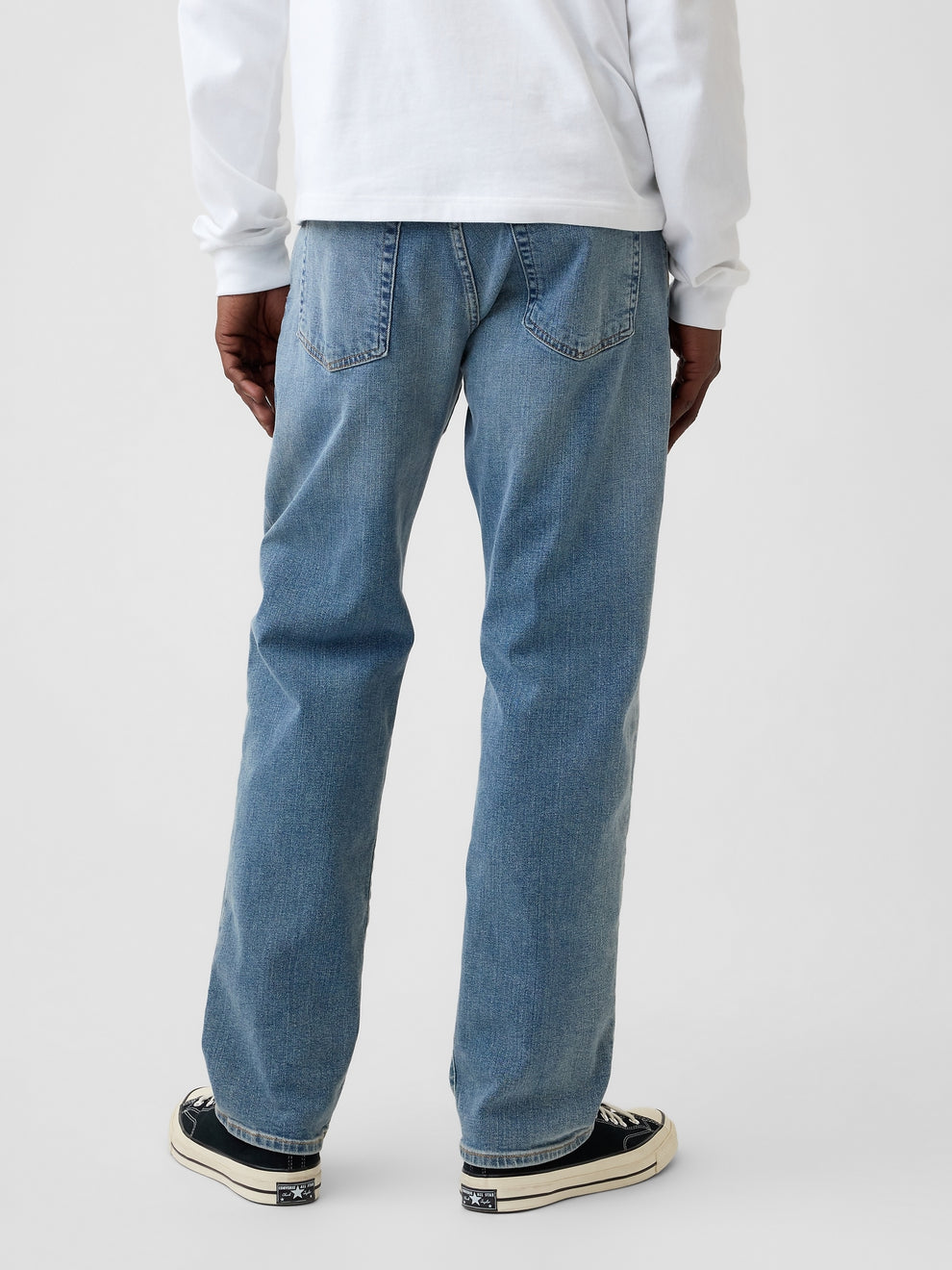 Straight Jeans - New medium wash