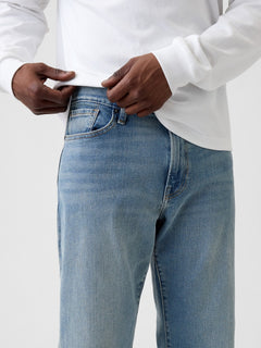 Straight Jeans - New medium wash