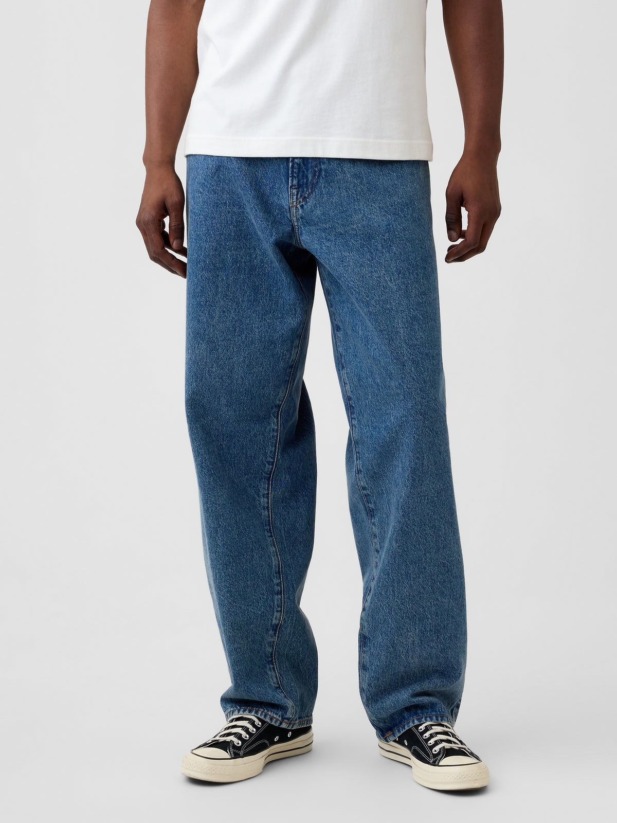 Baggy Jeans - Medium wash