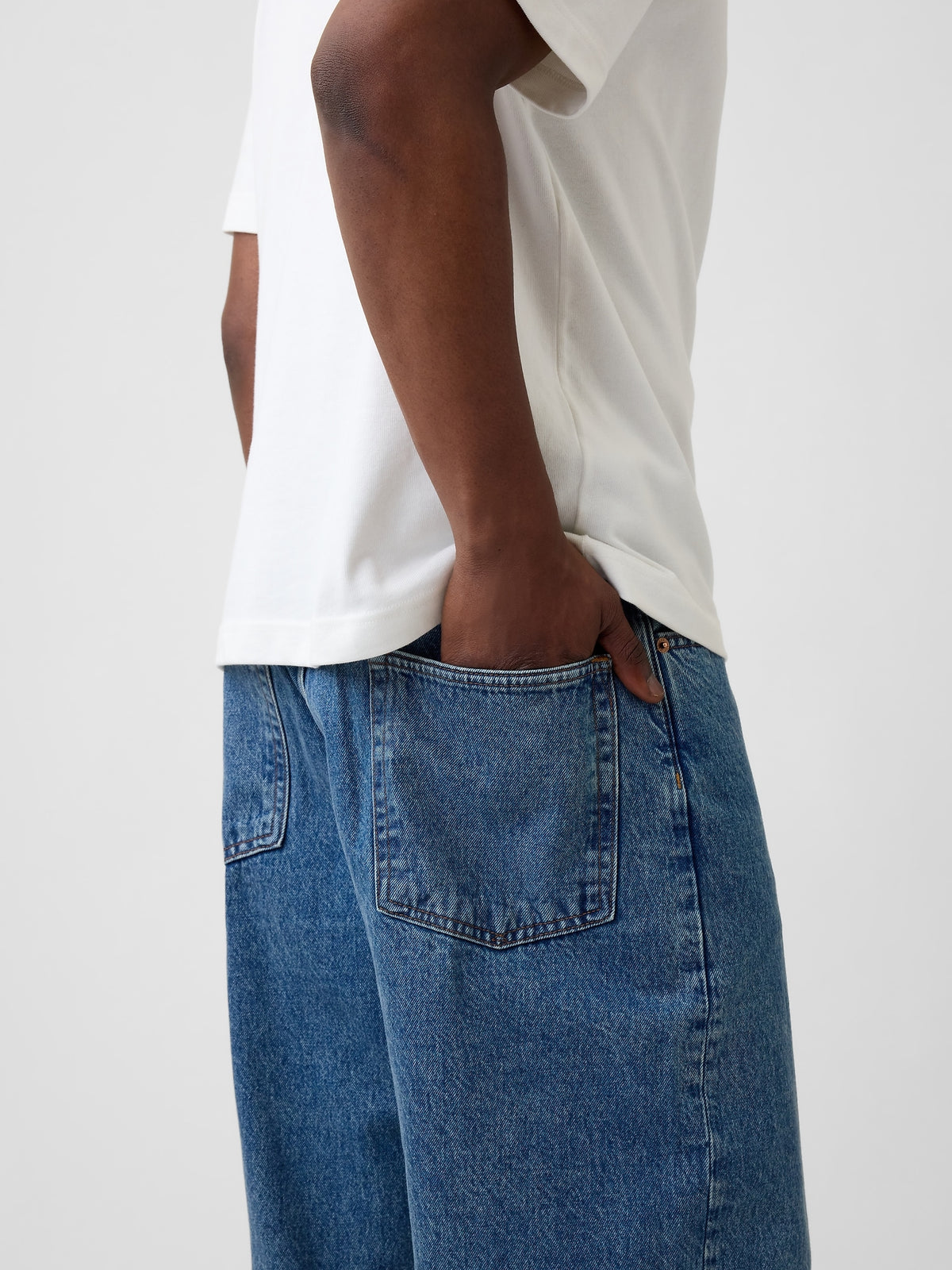 Baggy Jeans - Medium wash