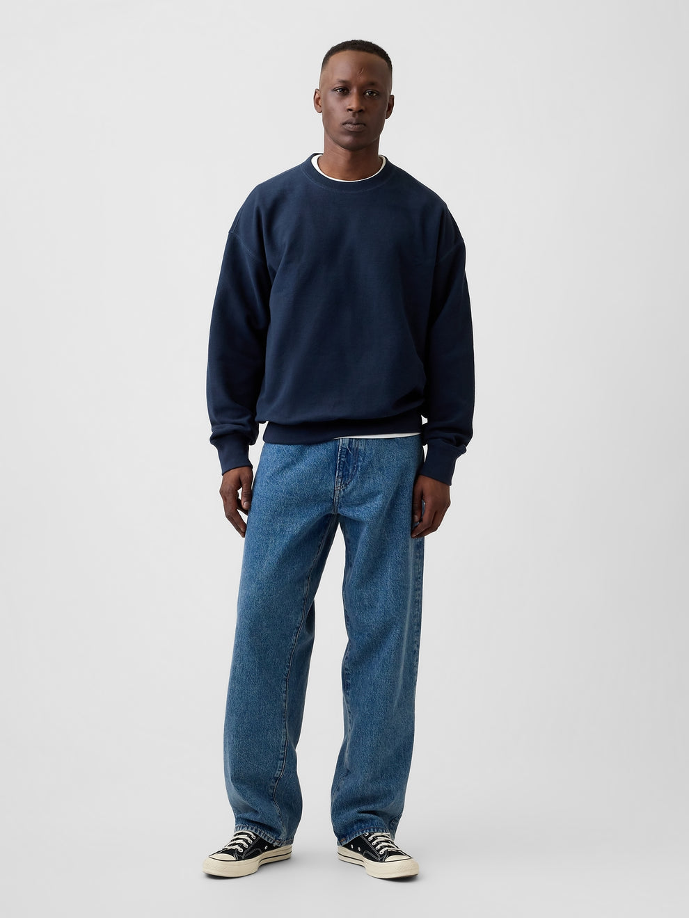 Baggy Jeans - Medium wash