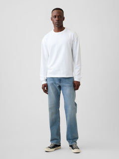 Straight Jeans - New medium wash