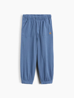 Gap Baby & Toddler Mix & Match Pull-On Joggers in Bainbridge blue, product-only front view