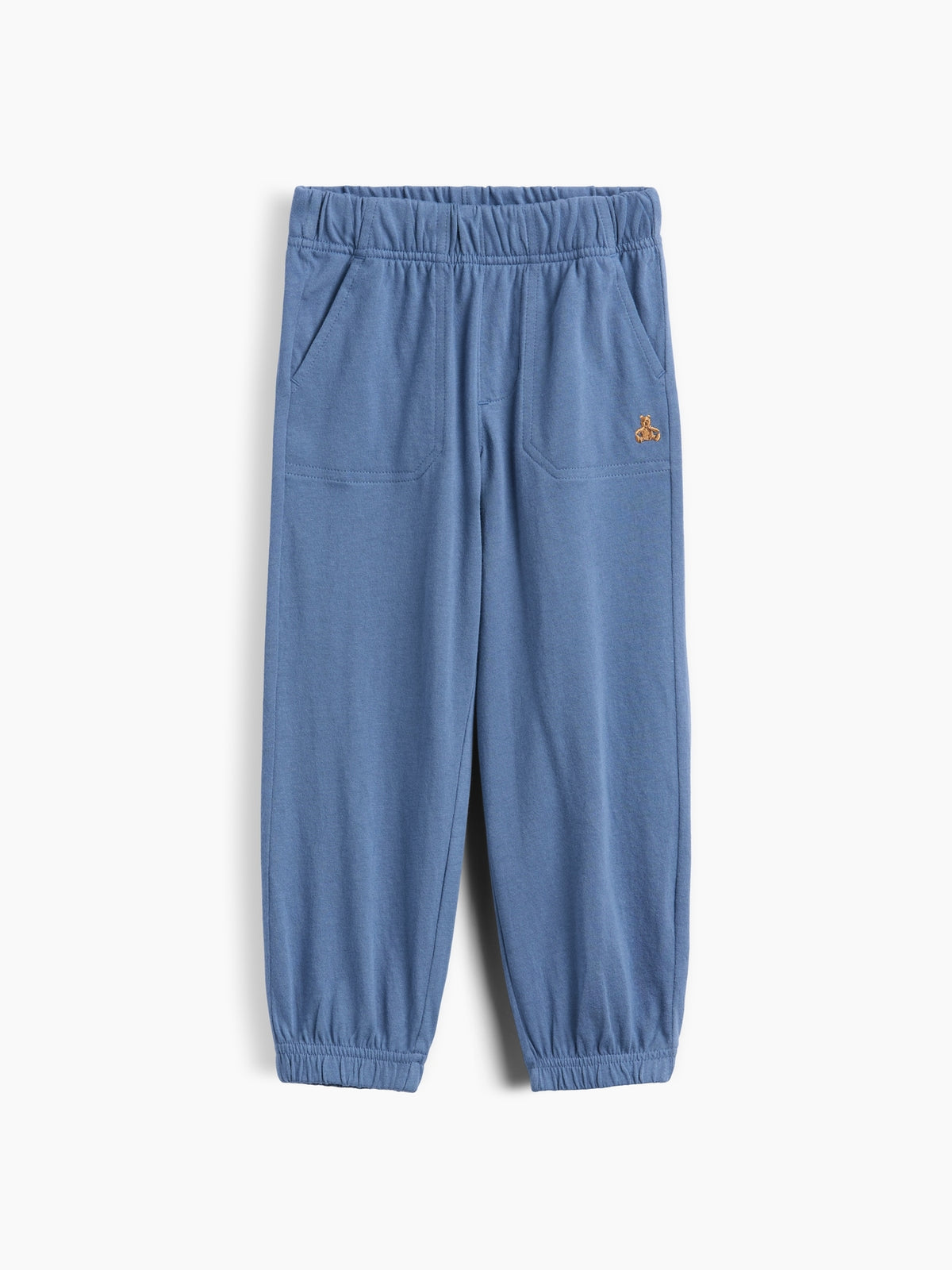 Gap Baby & Toddler Mix & Match Pull-On Joggers in Bainbridge blue, product-only front view