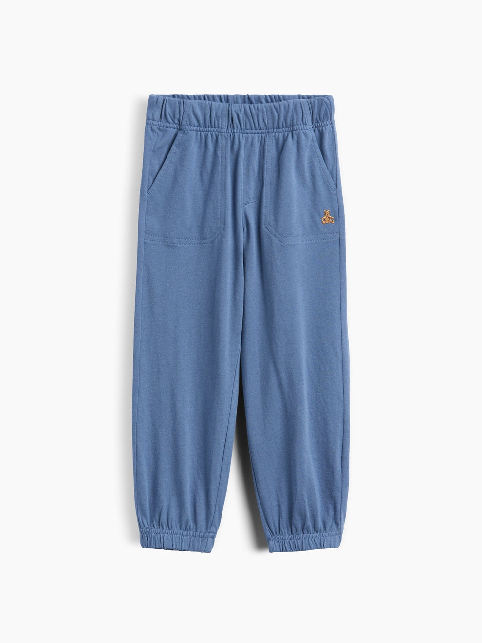 Gap Baby & Toddler Mix & Match Pull-On Joggers in Bainbridge blue, product-only front view