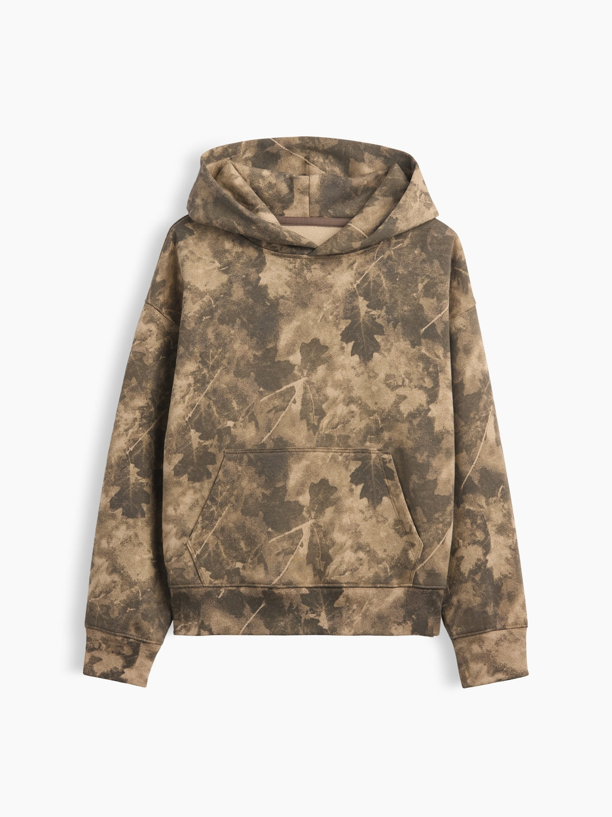 Gap Kids VintageSoft Relaxed Hoodie in Light camo, product-only front view