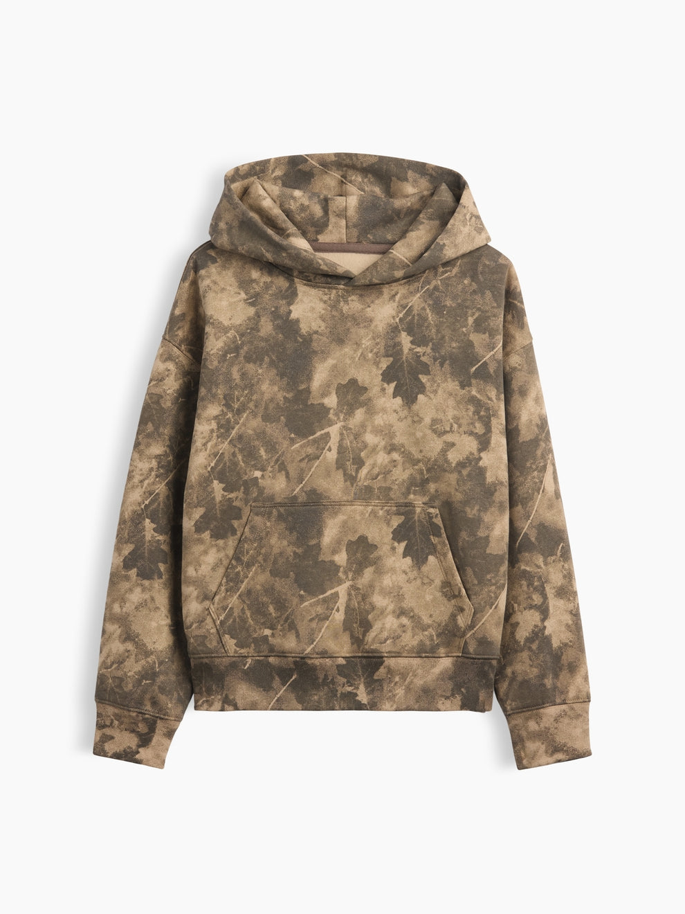 Gap Kids VintageSoft Relaxed Hoodie in Light camo, product-only front view