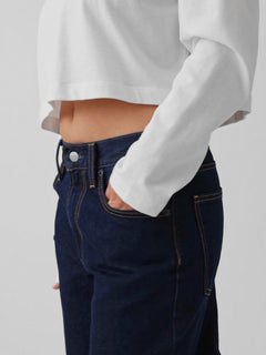 The Hailey Extra Baggy Jean - Midnight Indigo