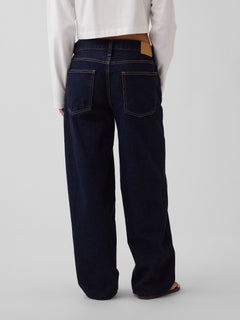 The Hailey Extra Baggy Jean - Midnight Indigo