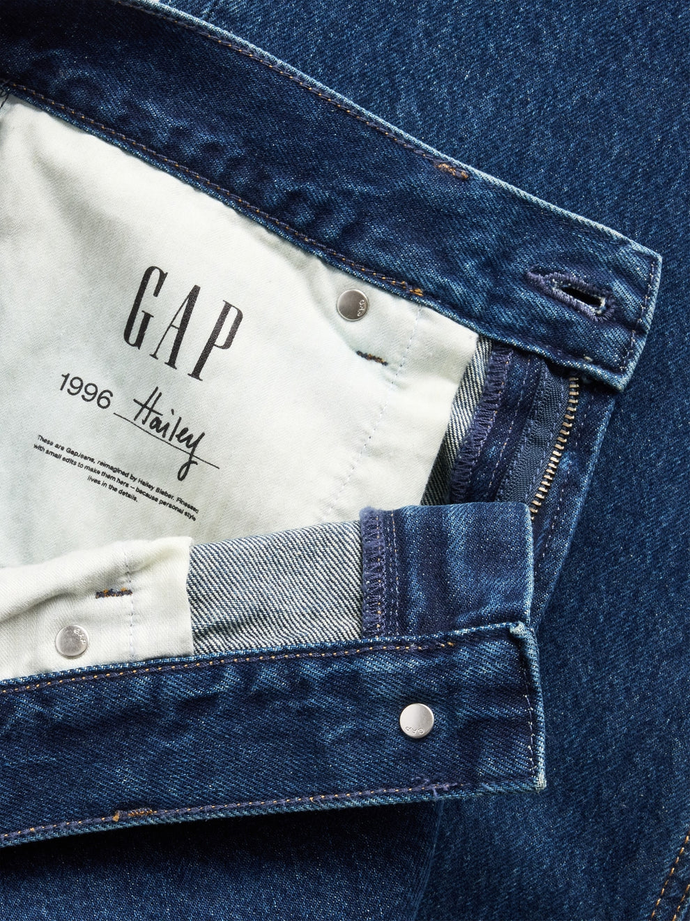 The Hailey Low Rise Loose Jean - Medium Indigo