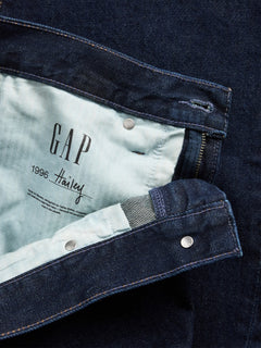 The Hailey Extra Baggy Jean - Midnight Indigo