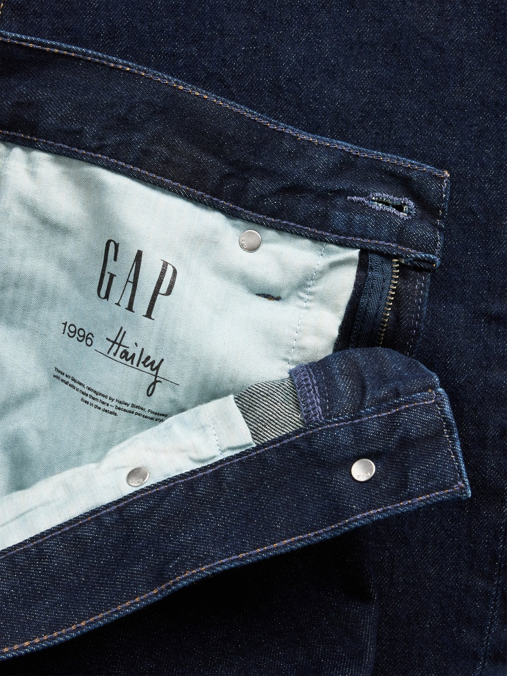 The Hailey Extra Baggy Jean - Midnight Indigo