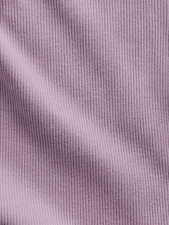 Gap Kids Rib T-Shirt in Dusty mauve, rib texture detail