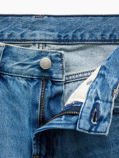 The Hailey Low Rise Loose Jean - Light Indigo