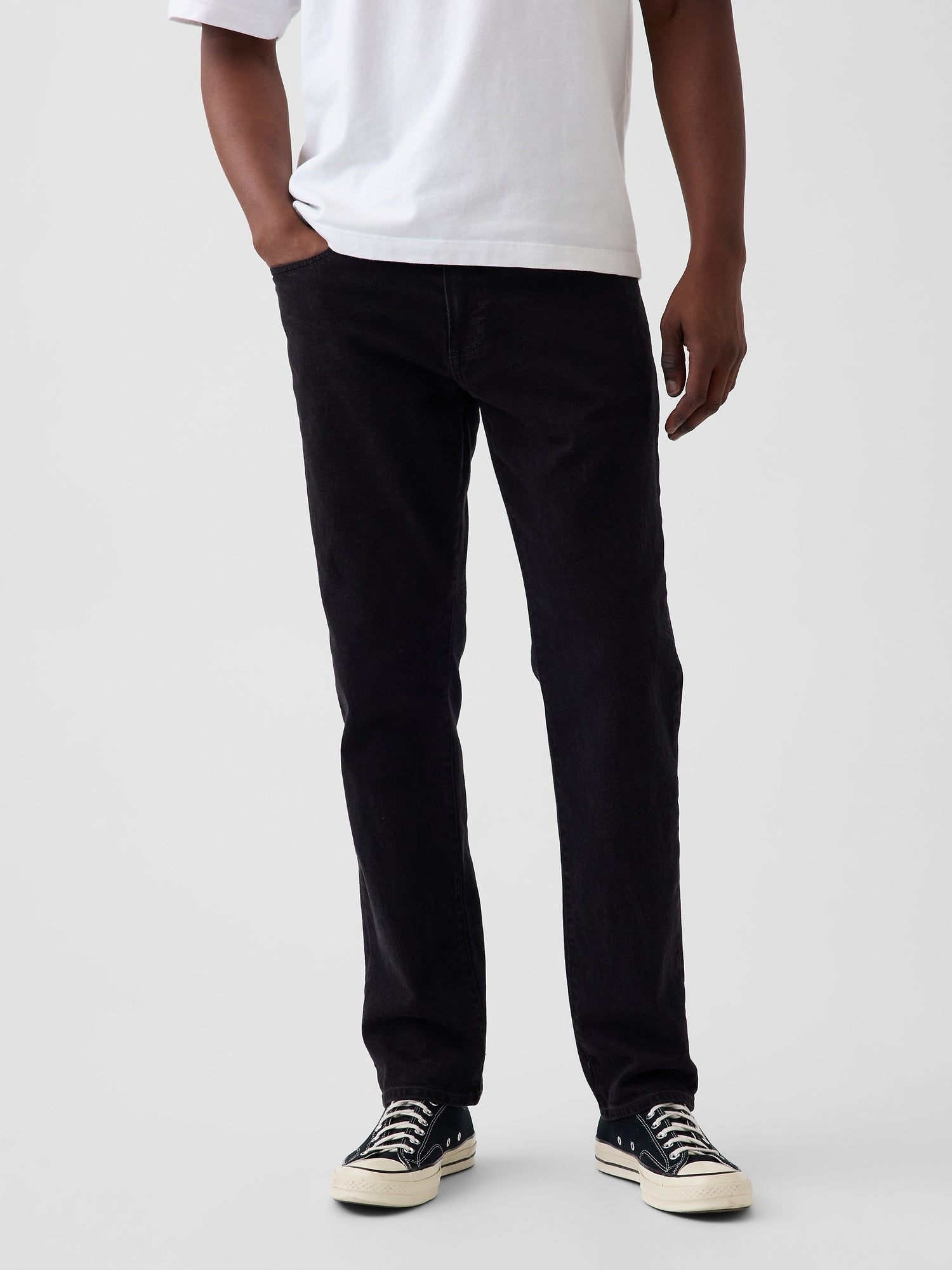 Slim Jeans - Black wash