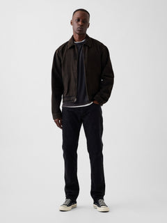 Straight Jeans - Black wash