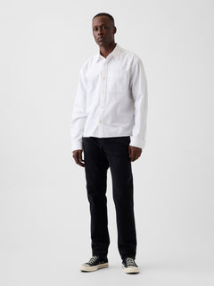 Straight Jeans - Black wash