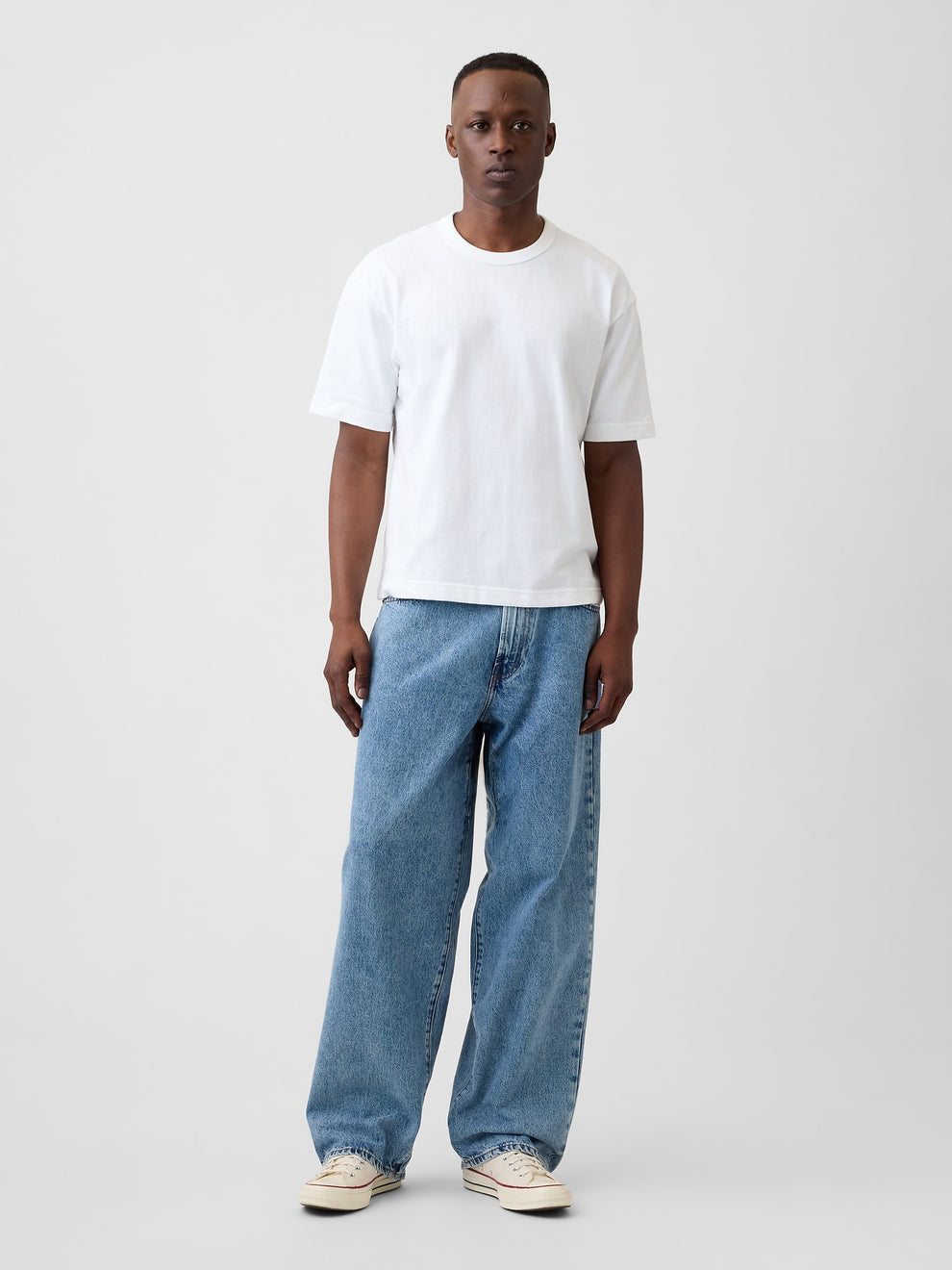 Extra Baggy Jeans - Medium wash