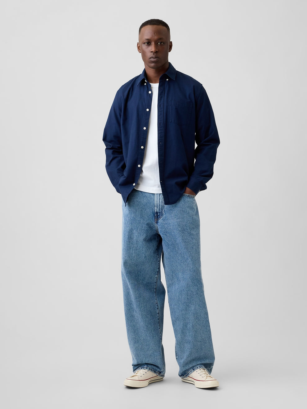 Extra Baggy Jeans - Medium wash