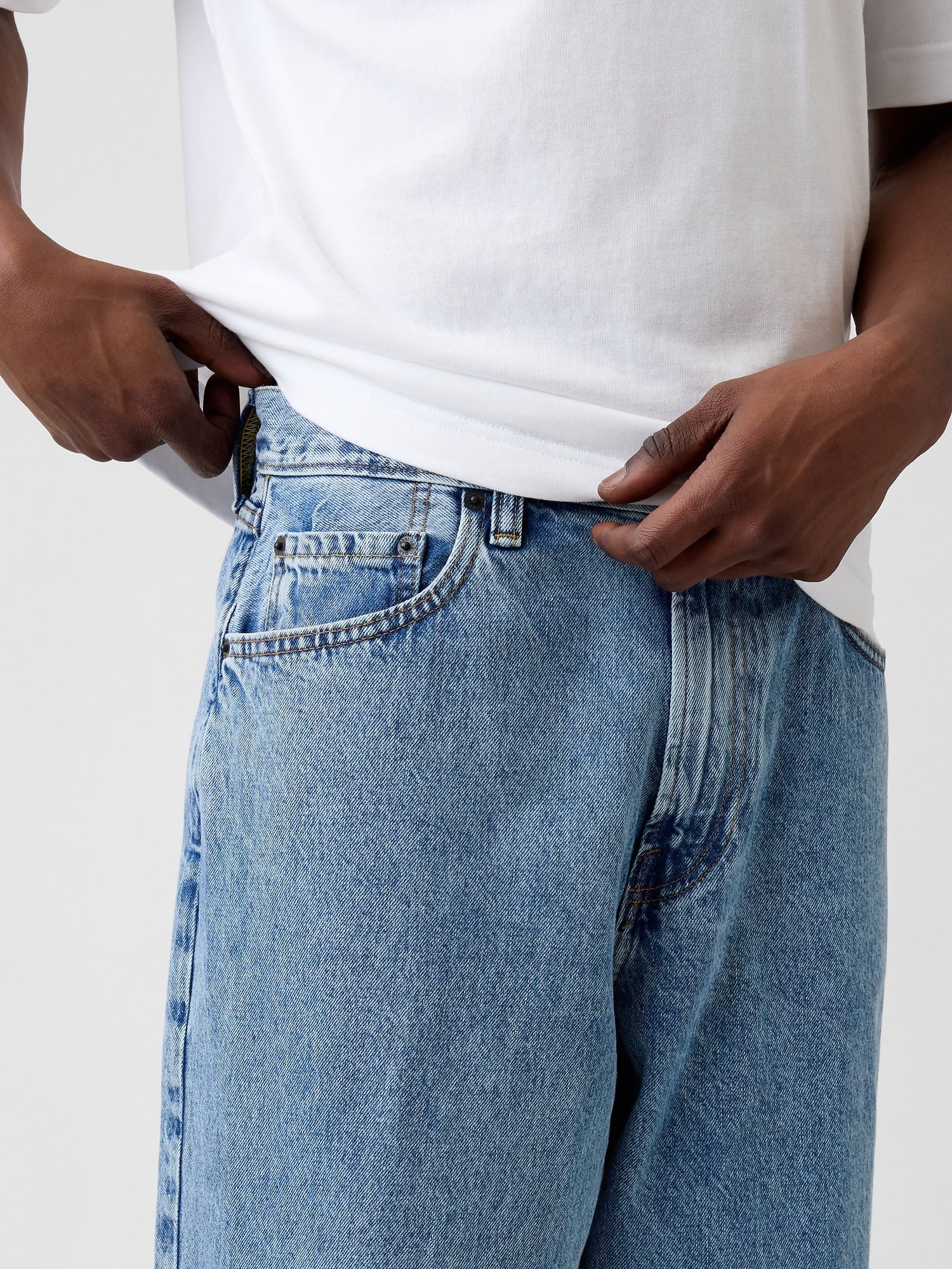 Extra Baggy Jeans - Medium wash