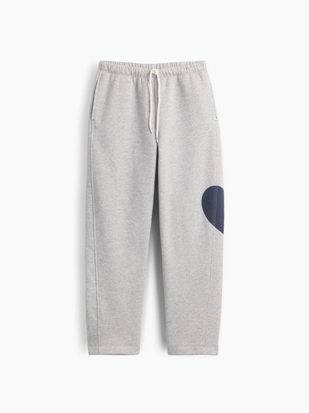 Gap Kids VintageSoft Relaxed Barrel Sweatpants in Grey, product-only front view