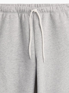Gap Kids VintageSoft Relaxed Barrel Sweatpants in Grey, drawstring waist detail
