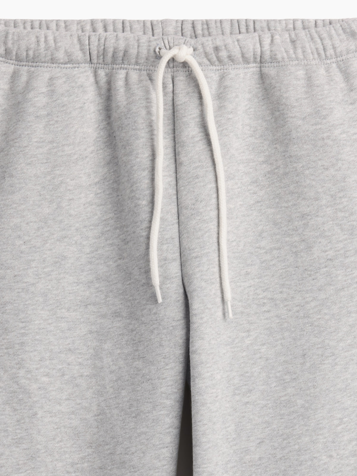 Gap Kids VintageSoft Relaxed Barrel Sweatpants in Grey, drawstring waist detail