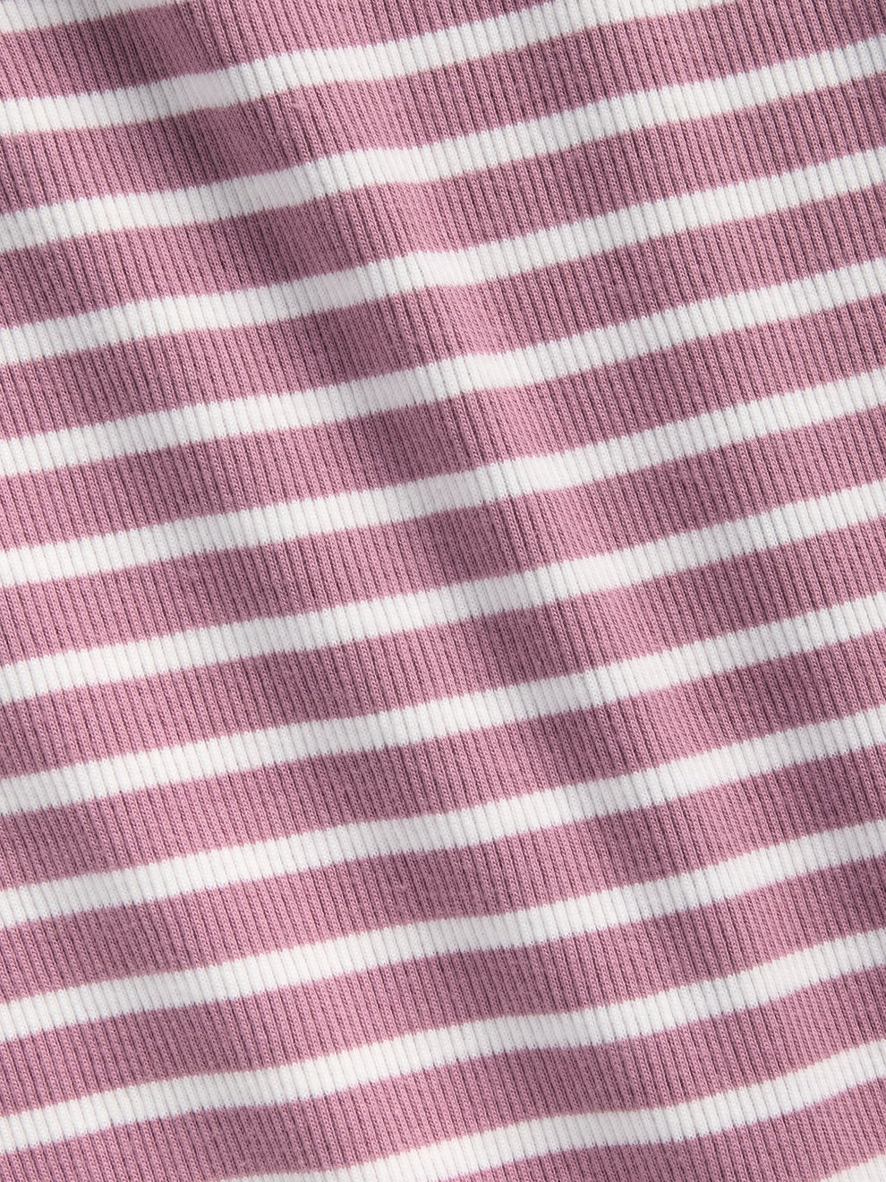Gap Kids Rib T-Shirt in Pink stripe, stripe and rib texture detail