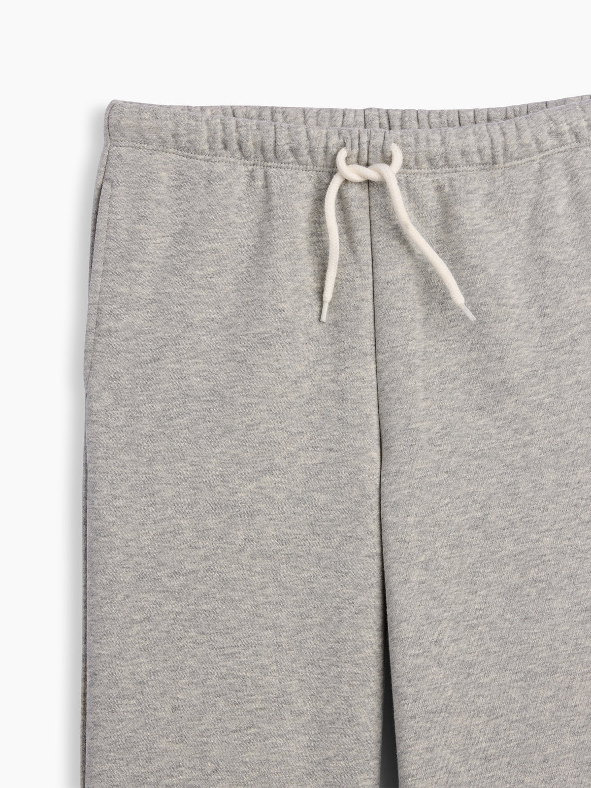 Gap Kids VintageSoft Relaxed Flare Sweatpants in Grey, drawstring waist detail