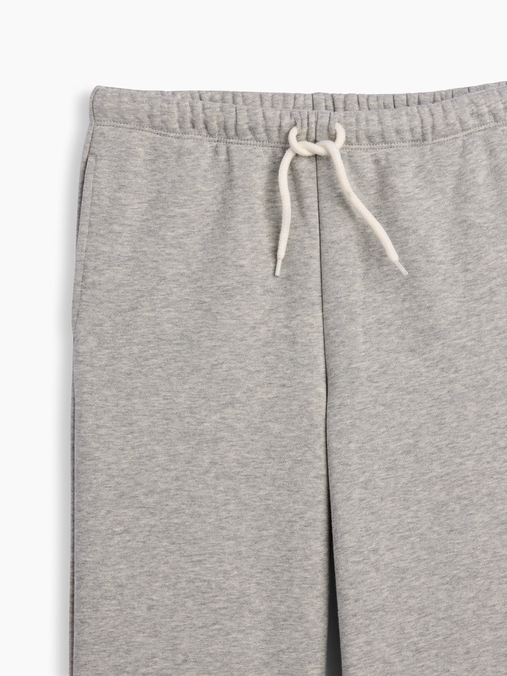 Gap Kids VintageSoft Relaxed Flare Sweatpants in Grey, drawstring waist detail