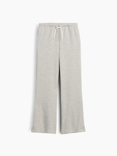 Gap Kids VintageSoft Relaxed Flare Sweatpants in Grey, product-only front view